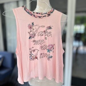 Disney Pink Floral Tee